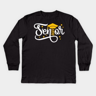 Senior 2022 Kids Long Sleeve T-Shirt